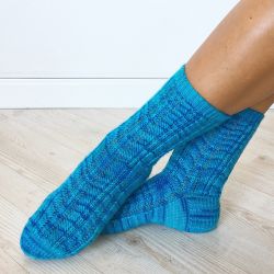 Spring Stream Socks