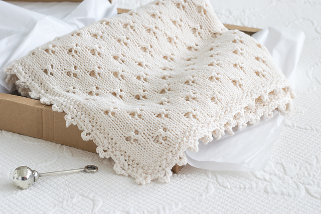 Bernat baby blanket knitting patterns free