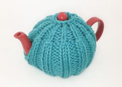 Easy Quick-Knit One-Skein Tea Cozy