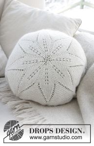 White Flower Pillow