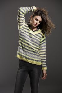 Shaded Stripes Sweater