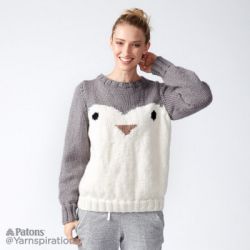 Penguin Knit Holiday Sweater