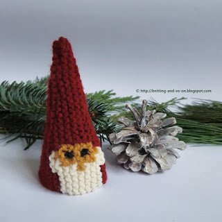 Knitting Patterns Galore Garter Stitch Christmas Gnome