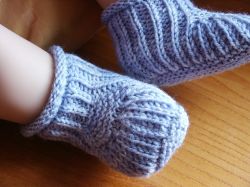 Blue Steps - Baby Booties
