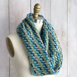 Trolley Tracks Infinity Scarf