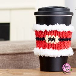 Knit Santa Mug Hug