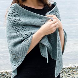 Lattice Sampler Shawl