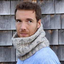 Knitting Patterns Galore - Fairisle Cowl