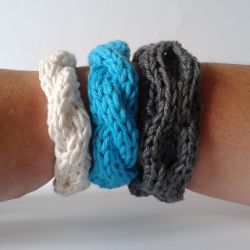 Cabled Bracelets