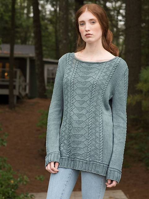 Boat neck sweater pattern free