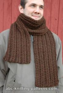 Twin Rib Scarf