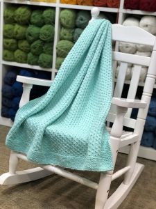 Dotted Swiss Baby Throw