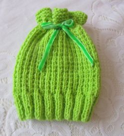 Apple Blossom Baby Hat