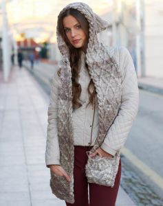 Knitted Scarf And Hood
