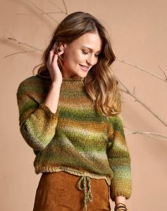 Easy Knitted Sweater Pattern for Women