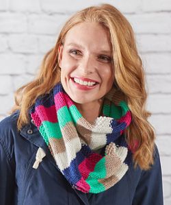 Easy Stripes Cowl