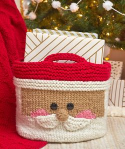 Jolly Santa Basket