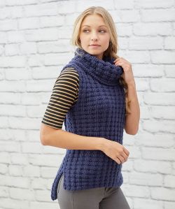 Waffle Stitch Vest