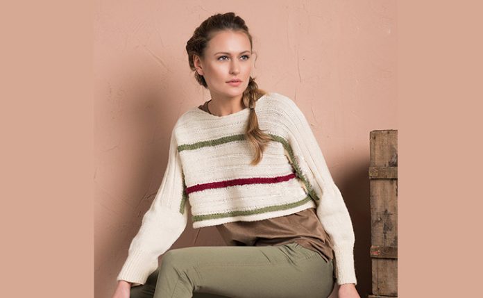 Knitting Patterns Galore Easy Cropped Sweater