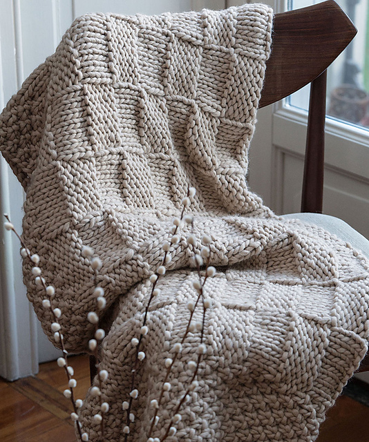 Knitting Patterns Galore Fiesole Throw