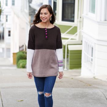 Henley-etta Chic Sweater