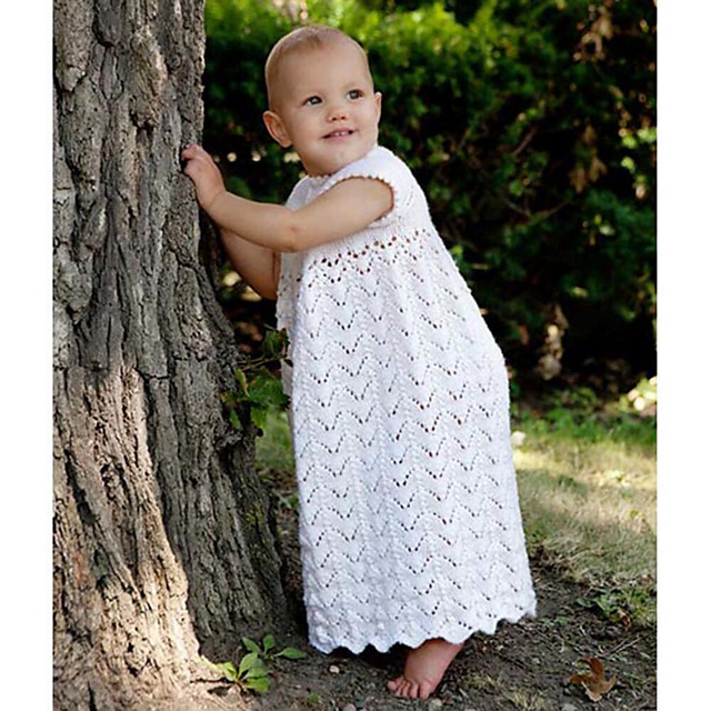 Vintage christening gown knit deals patterns