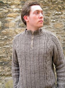 Knitting Patterns Galore - Men >> Sweaters.