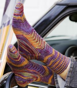 Sunshine Arrow Brioche Shawl