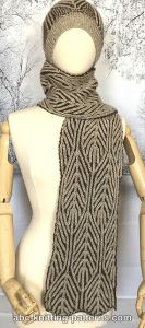 Winter Woods Brioche Scarf