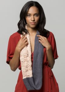 Lace Accent Cowl