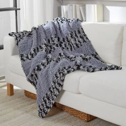 Looping Stripes Throw