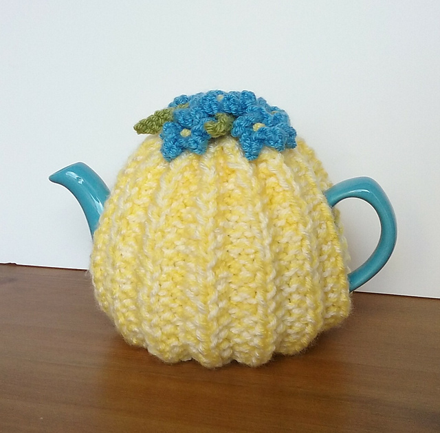 Knitting Patterns Galore Rib One Cup Tea Cosy