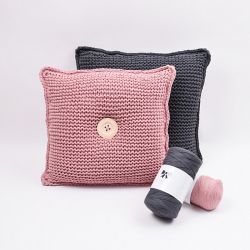 Garter Stitch Cushion