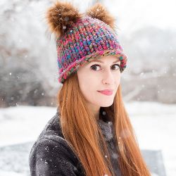 Double Pom Beanie