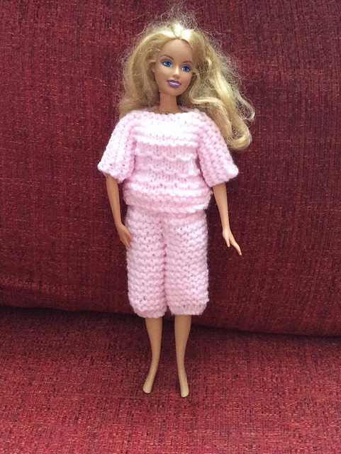 Knitting Patterns Galore Barbie In The Pink
