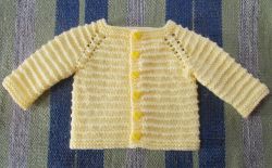 Newborn baby matinee jacket knitting patterns free