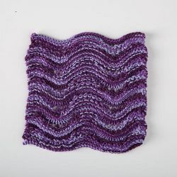 Lacy Waves Dishcloth