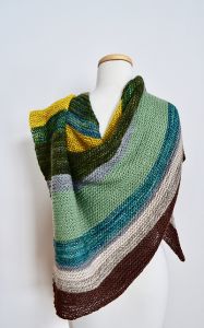 Garter Scrap Shawl