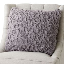 Bernat Rambling Knit Cushion