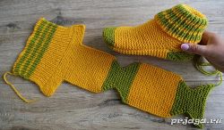 Two Needle Socks