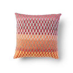 Bernat Fantastic Fair Isle Pillow