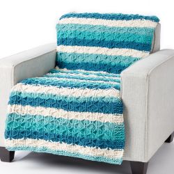 Bernat Knit Quilted Blanket