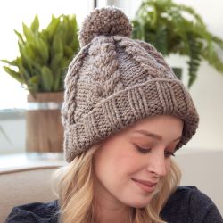 Bernat Cozy Cable Hat