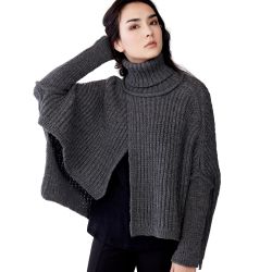 Patons Wrapover Poncho