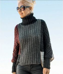 Color Block Pullover