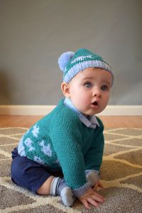 Betta Swetta Baby Set: Sweater and Hat