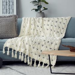 Criss-Cross Stripes Blanket