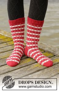 Candy Cane Lane Socks