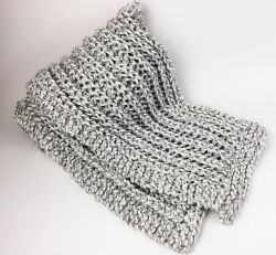 Fisherman’s Rib Beginner Knit Scarf