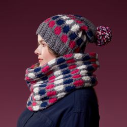 Fair Isle Hat and Cowl